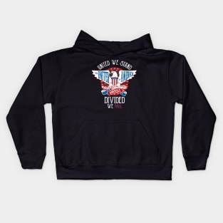 United We Stand Divided We Fall Kids Hoodie